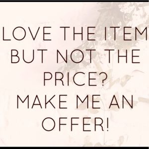 Make me an offer! 😊